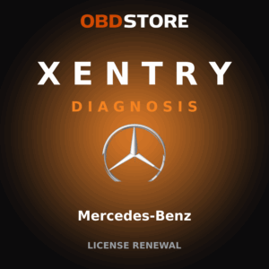 Mercedes-Benz Xentry diagnosis software license renewal - OBD Store