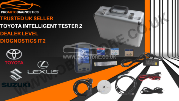 Toyota Intelligent Tester 2 Dealer level Diagnostics