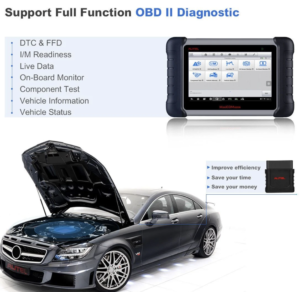 Autel MaxiCOM MK808BT Diagnostic Tool Professional OBD2 Scanner Upgraded Version of MK808/ MX808