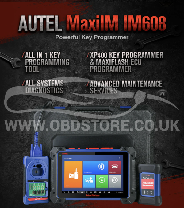 Autel IM608 Auto Diagnostic Tool Key Programming ECU Coding remapping 