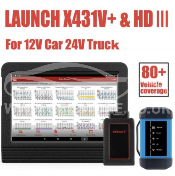 X431 HD3 Truck Diagnostic Adapter for 12V & 24V Cars&Trucks
