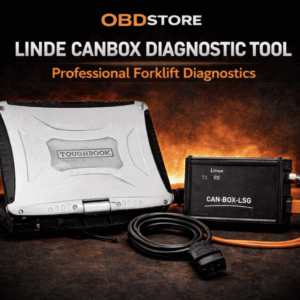 Linde Pathfinder LSG CANBOX Diagnostic Tool with Laptop