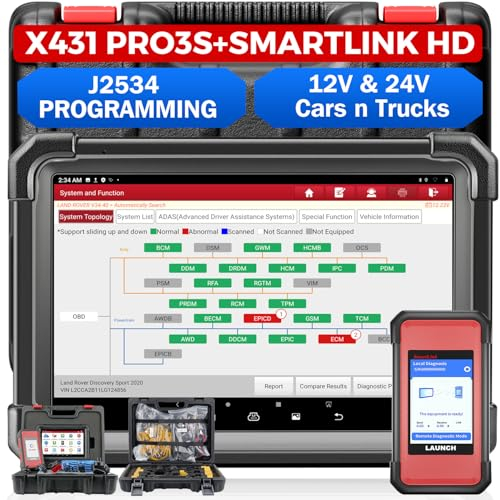 LAUNCH X431 PRO3S+ SmartLink HD Heavy Duty Truck Diagnostic Tool